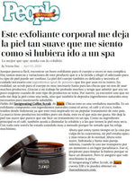 PEOPLE : Este exfoliante corporal me deja la piel tan suave que me siento como si hubiera ido a un spa