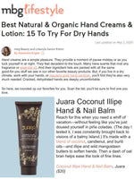 MBG LIFESTYLE: Best Natural & Organic Hand Creams & Lotion: 15 To Try For Dry Hands