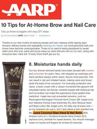 AARP: 10 Tips for At-Home Brow and Nail Care