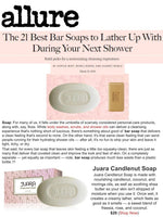 ALLURE: The 21 Best Bar Soaps to Lather During Your Next Shower
